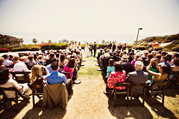real wedding - ceremony photo by Orange County photographer Amelia Lyon